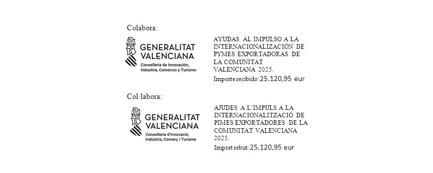 AYUDAS AL IMPULSO A LA INTERNACIONALIZACIÓN DE PYMES EXPORTADORAS DE LA COMUNITAT VALENCIANA 2025.